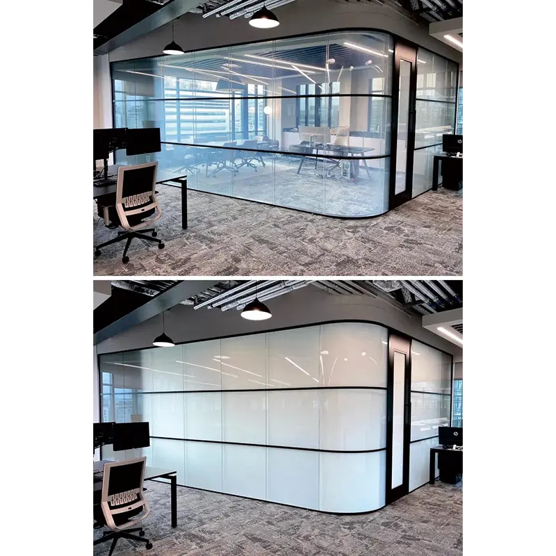 China Smart Tinting Glass Custom Patterned Glass Facade  Factories, Factory