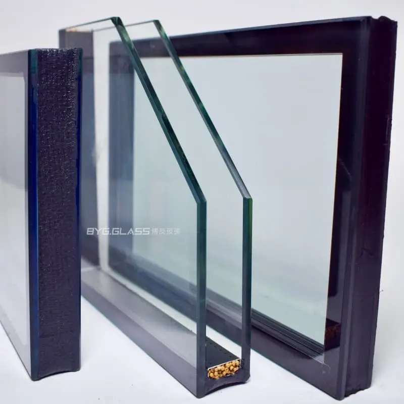 Insulated glass technical display