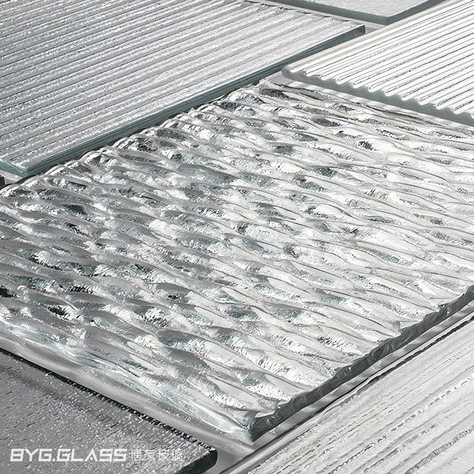 China Architectural Fused Glass Textured Fused Glass Cladding Manufacturer, Factory