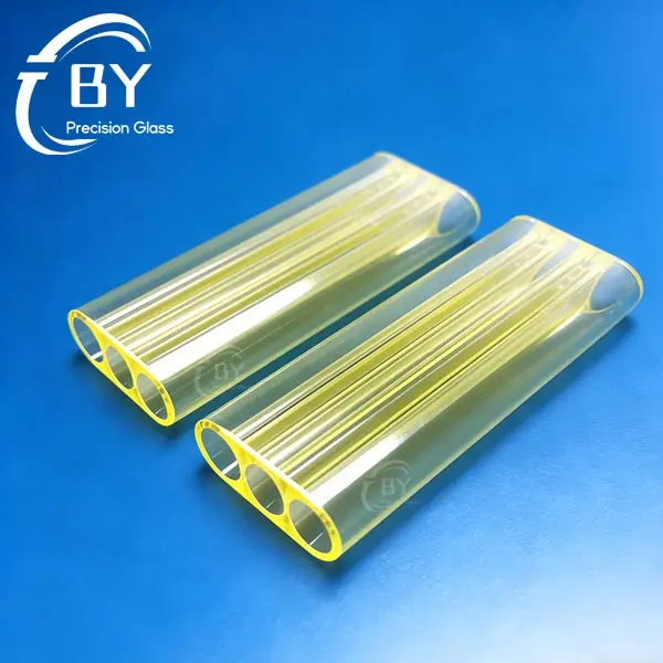Wholesale Samarium-doped Quartz Triple Bore for Medical Laser Manufacturer, Supplier