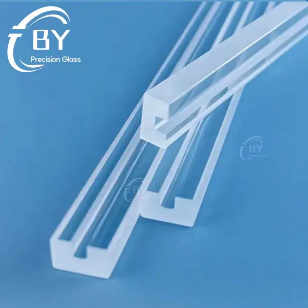 High-Quality Square Groove Quartz Substrate for Fiber Couplers Supplier, Factories