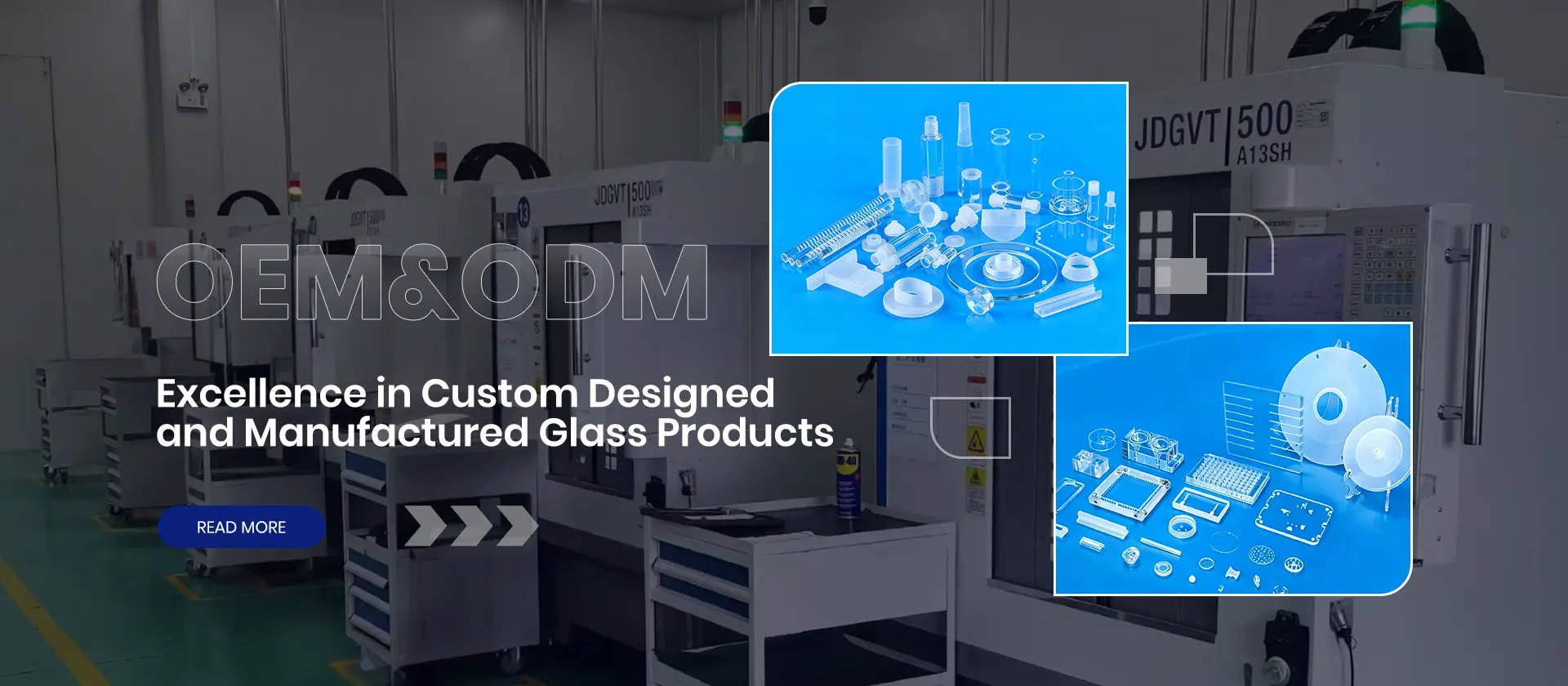 Precision quartz and optical glass components manufactured by BY Photonics