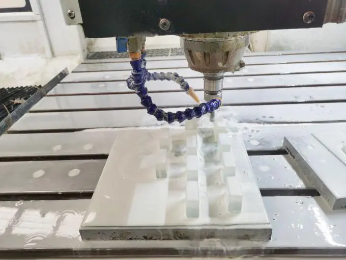 CNC machining of sapphire and quartz glass parts