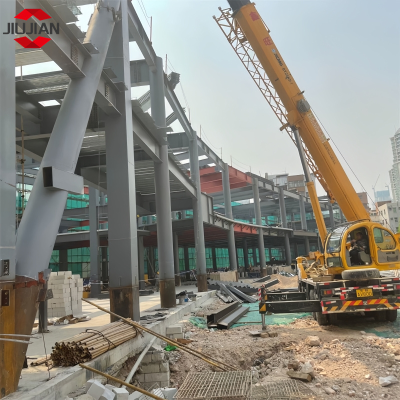 Steel Structure Multi Storey Frame Building Workshop for Sale