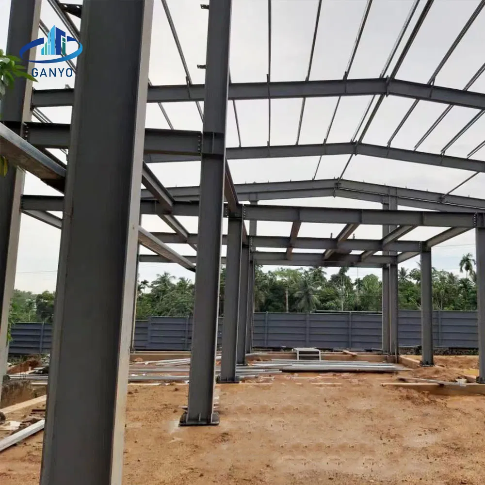 Modern Design Light Steel Frame Prefabricated Steel Structure House Two Storey Luxury Prefab Villa