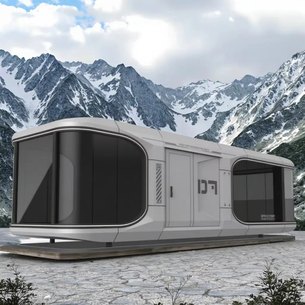 Eco-Friendly Tiny Modular Living Capsule for Sustainable Spaces