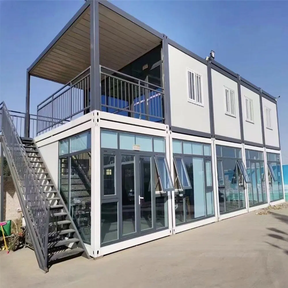 Rapidly Scalable Worker Camp Container with Sanitation Modules House