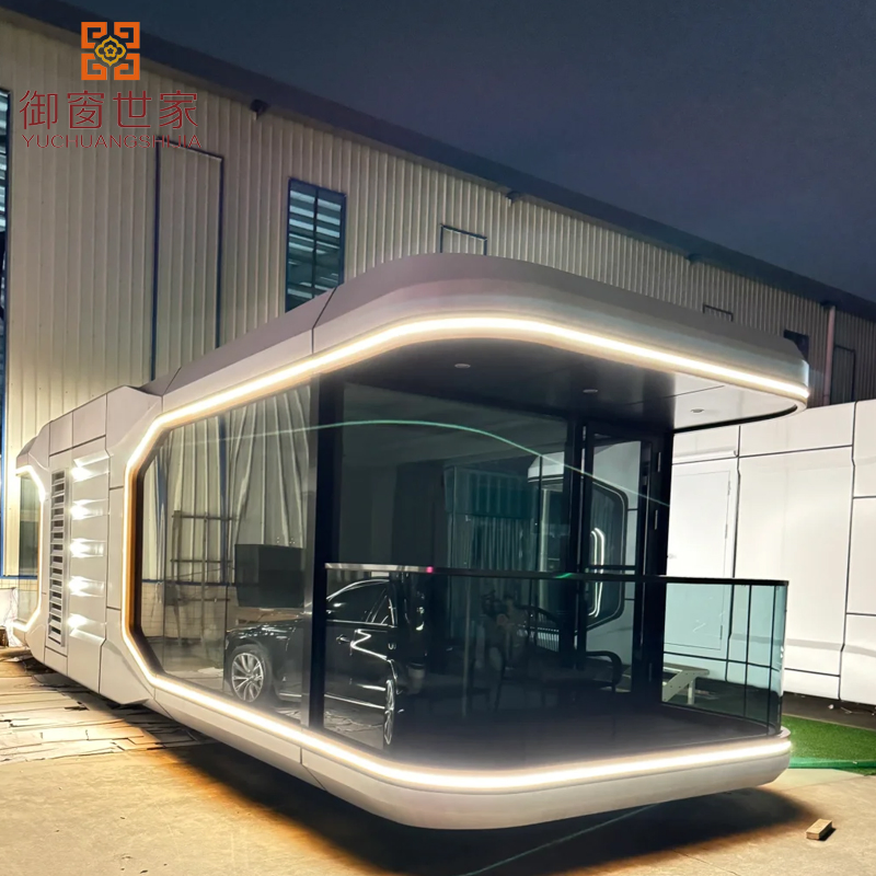 Mobile Retail Space Capsule Customization - Intelligent Temperature-Controlled Display System