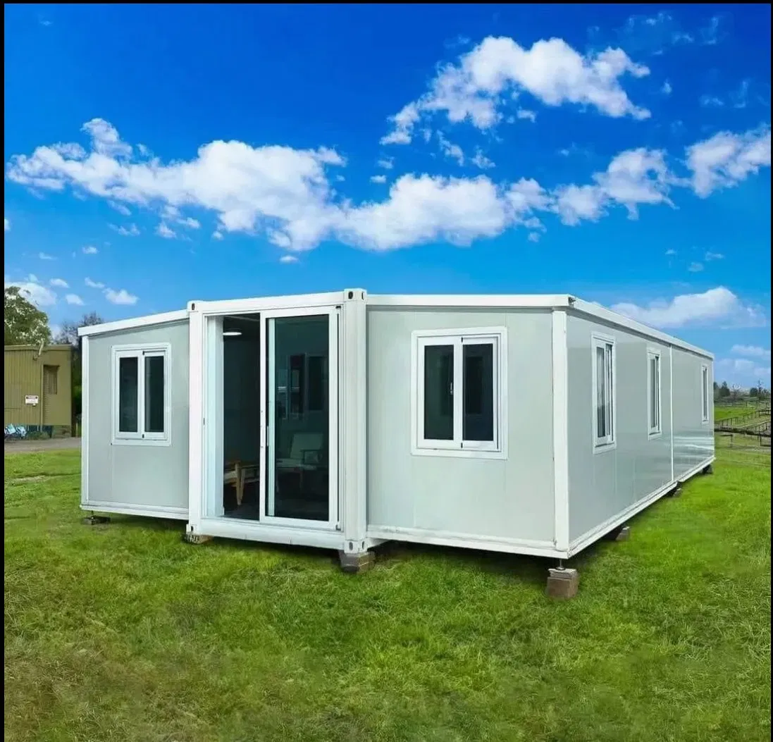 2 Bedroom Prefab Folding Container House Extendable Container Home Mobile Portable Tiny House for Living Office Hospital