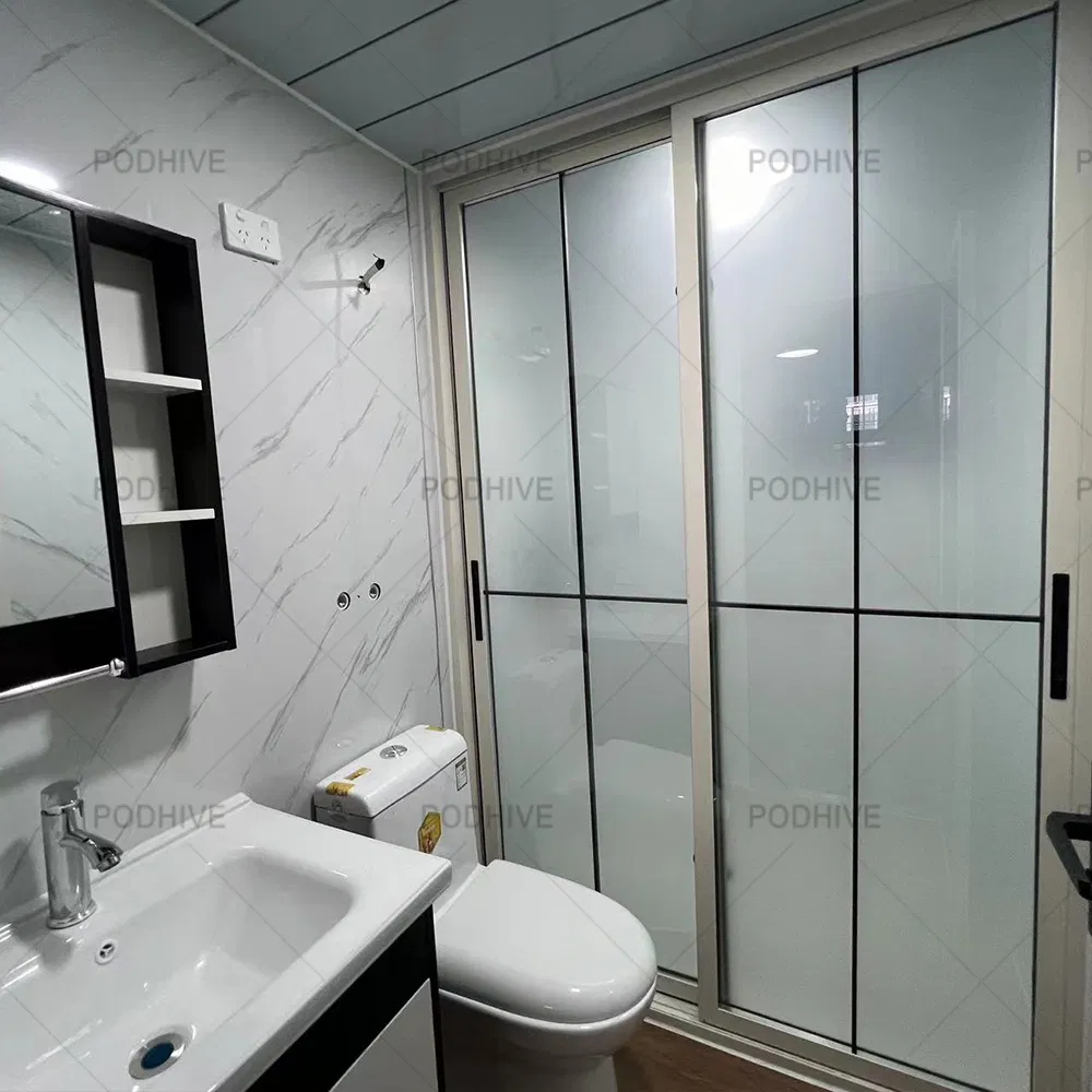 20FT/40FT Portable Container Houses, 1/2/3/4/5bedroom Prefab Expandable Foldable Homes