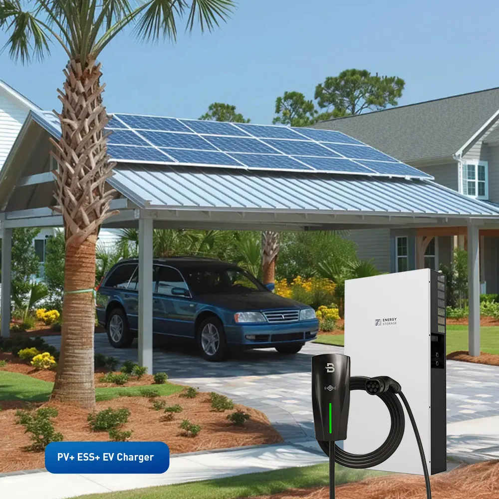 Whole House Solar Energy System 5kw-10kw Lithium Ion Storage Battery with Solar Carport and EV Charger