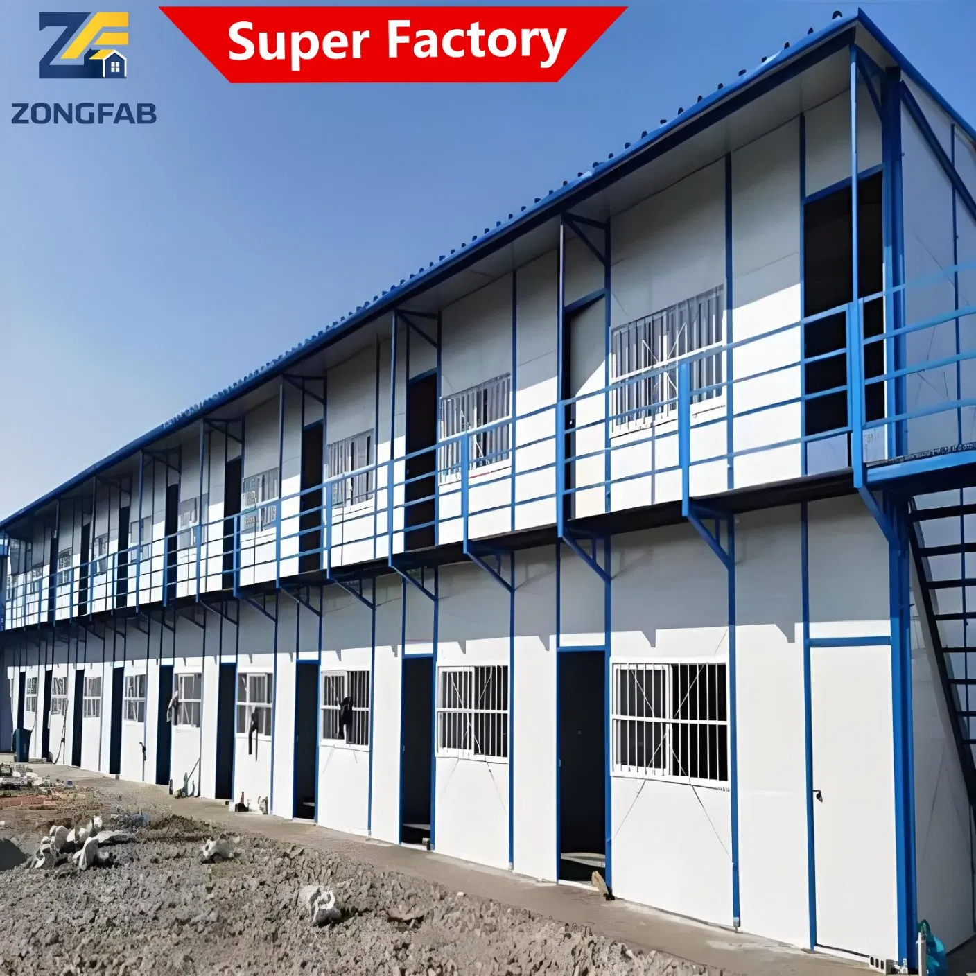Modular Insulated Sandwich Panel Building for Temporary Camps and Worker Housing Solutions