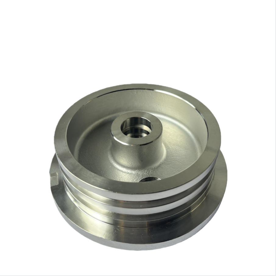 1.55kg 1/2" Port Stainless Steel Light End Cap for 4040 Membrane