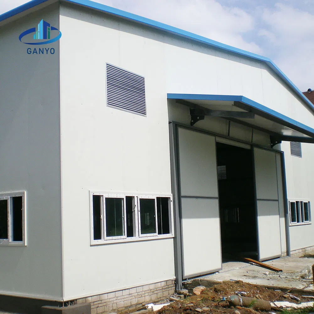 Modern Design Light Steel Frame Prefabricated House Two Storey Luxury Prefab Villa Steel Structure