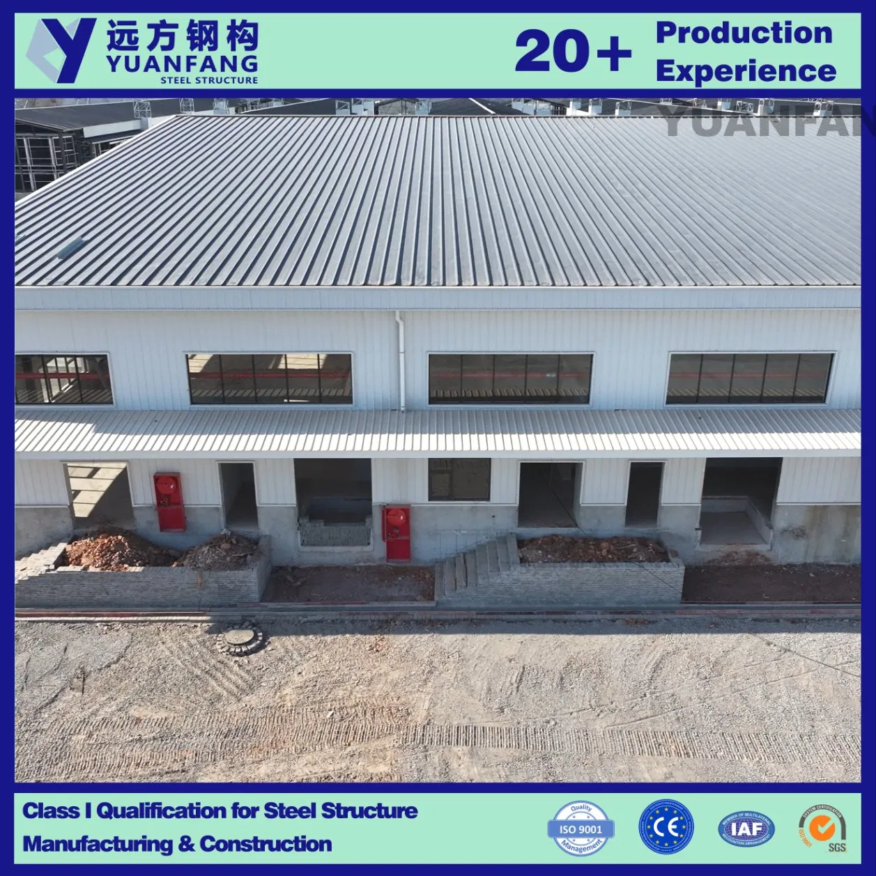 Direct Multifunctional Modular Light Steel Structure Office Building