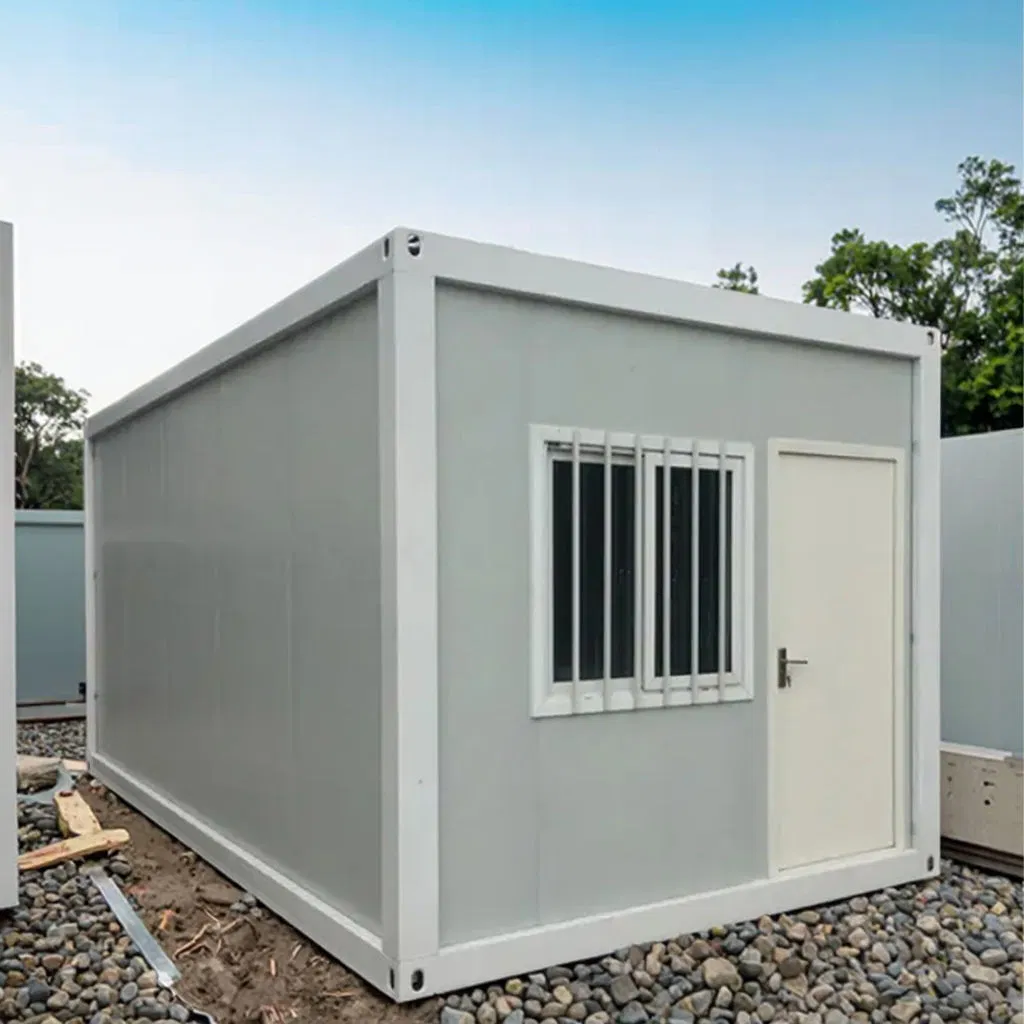 Quick Build Flat Pack Box Housing System