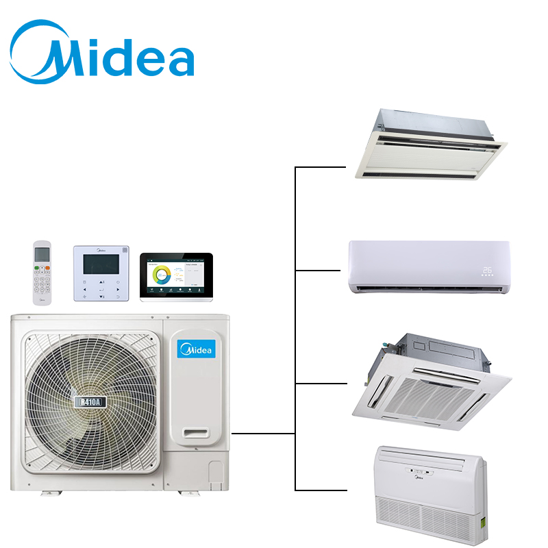 Midea Energy Saving 380V 220V Mini Vrf Air Conditioner System with CE Certification for Residential Building in Nepal