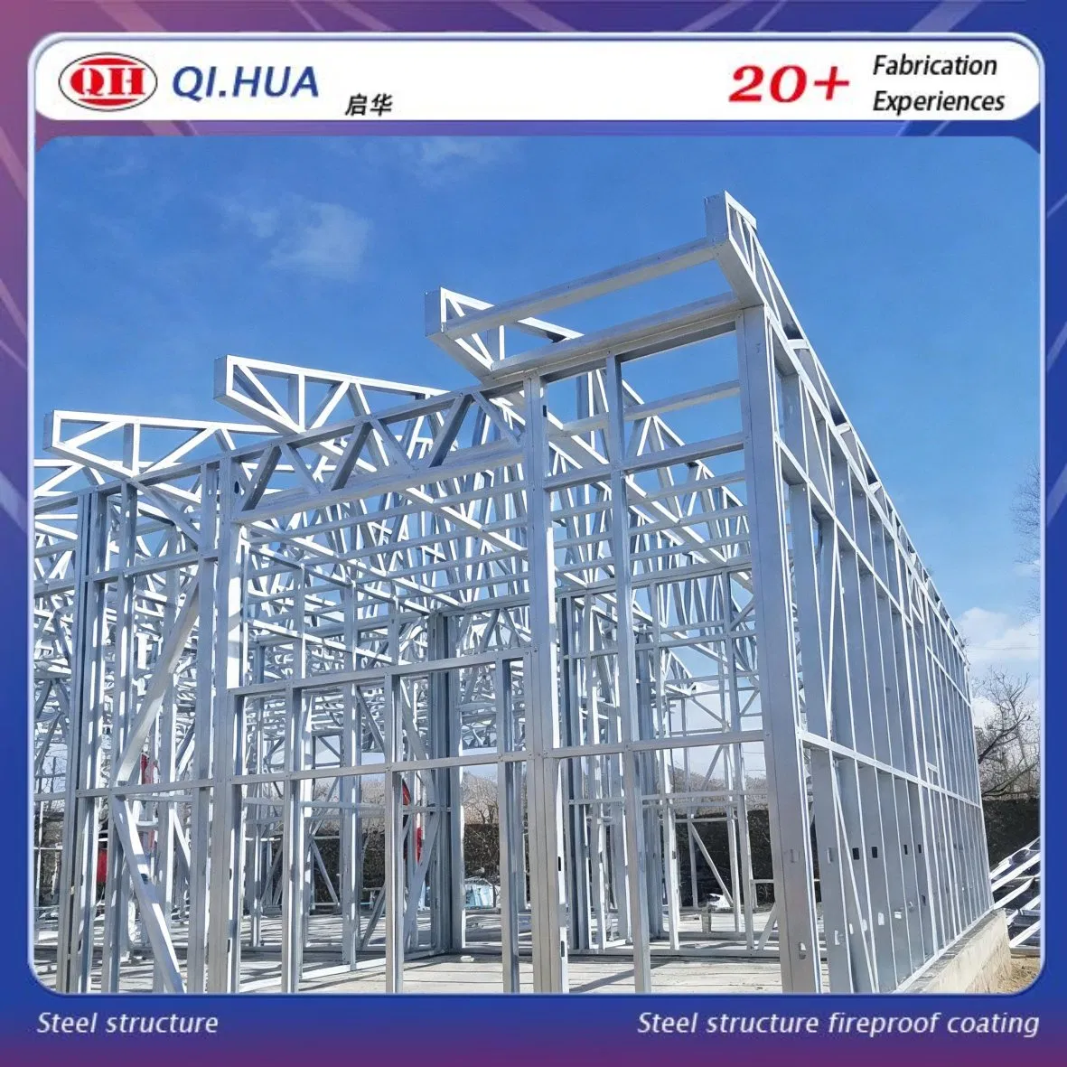 Modern Prefabricated Light Steel Portable Housing Solution for Easy Living