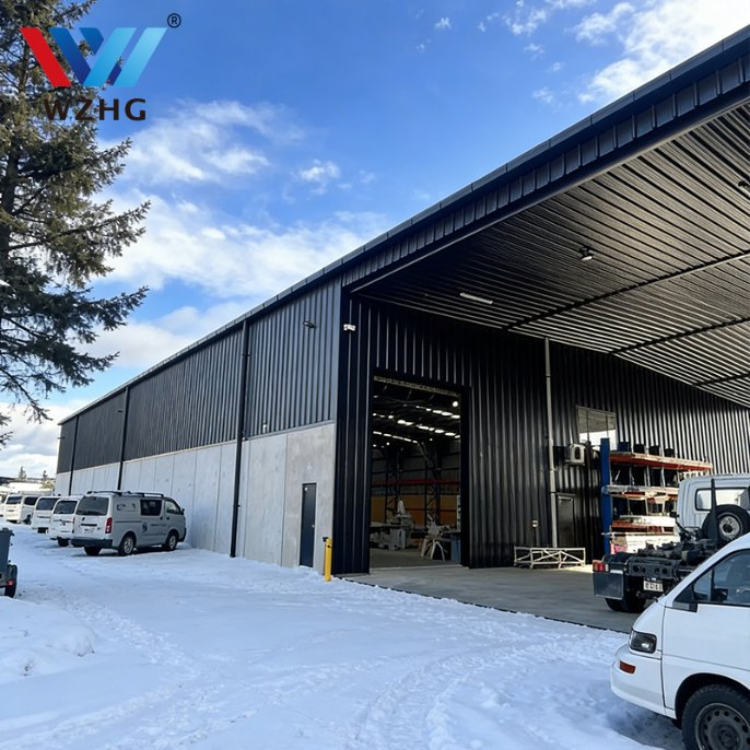 Industrial Plant Steel Building Factory with Office Prefab Structure for Integrated Use