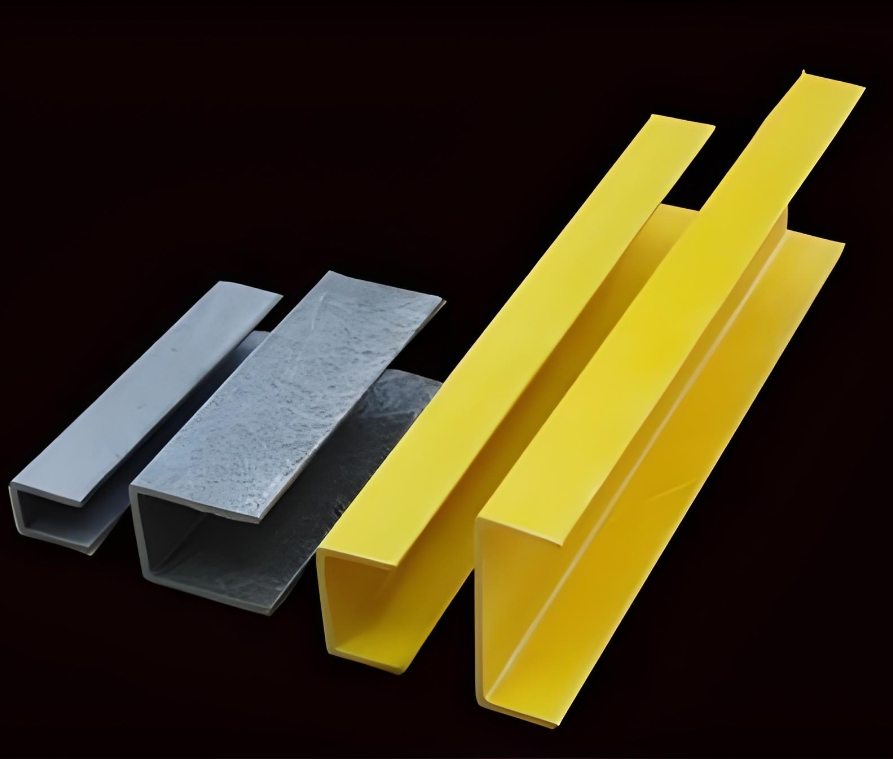 High Strength GRP Structural FRP Profile FRP Composite Profile Fiberglass Pultruded Square Tube