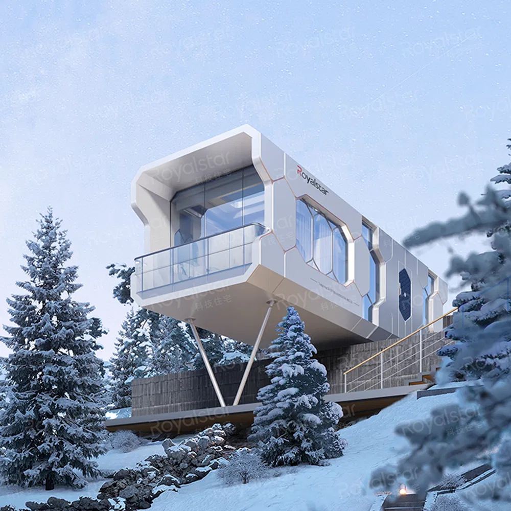 Portable Foldable Space Capsule House R38 Office Hotel Chalet Deluxe Camp Module Room Moveable Water Proof