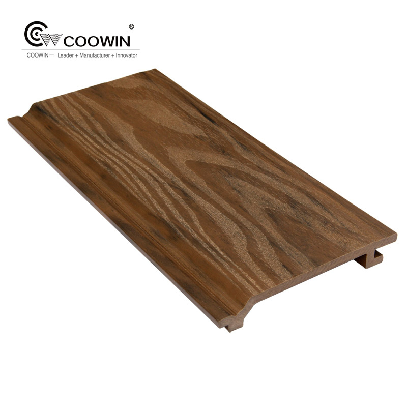 Prefab Decorative Fireproof Weather Resistant WPC Cladding Wall