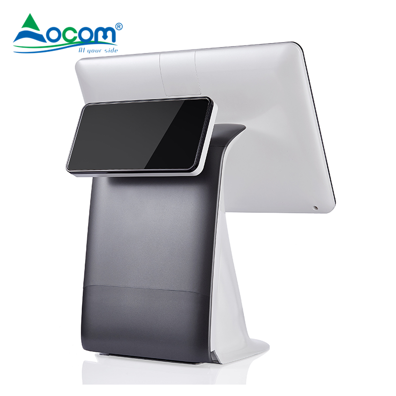 New Android 15.6" 11.6" Dual Screen POS System Price Point of Sales System