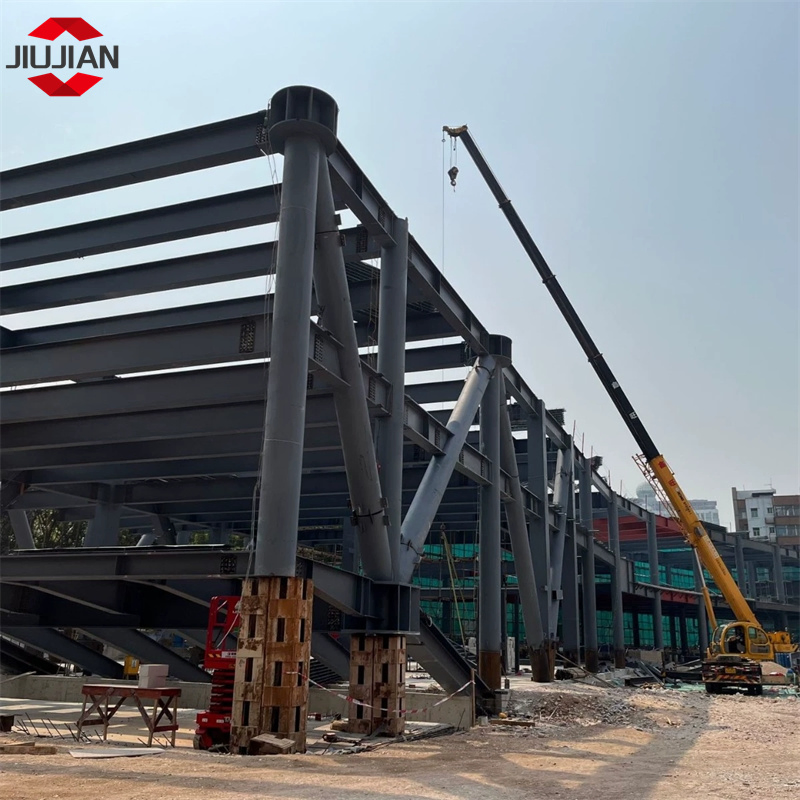 Steel Structure Multi Storey Frame Building Workshop for Sale
