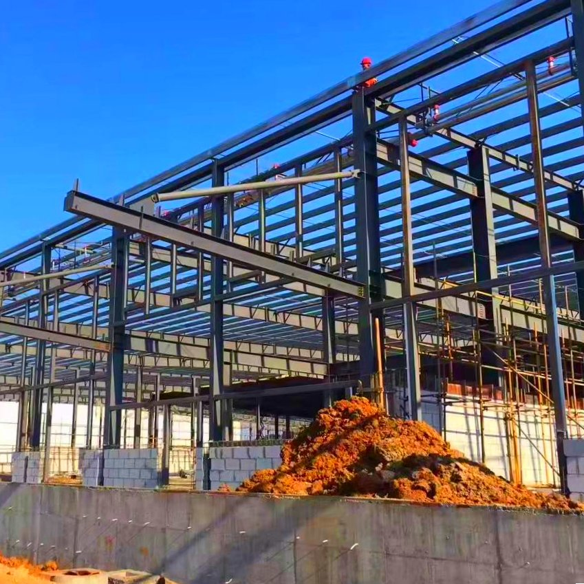 Low Cost Prefabricated Steel Structure Multi Story Modern Luxury Design House Home Customized Fast Install Villas Townhouse Heavy Design Multi-Storey Two Story