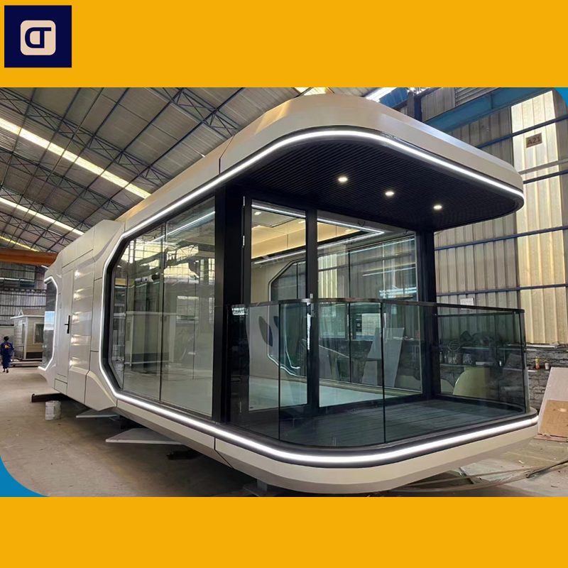 New Design Prefabricated Integrated Vacation Holiday Party Room Steel Structure Building