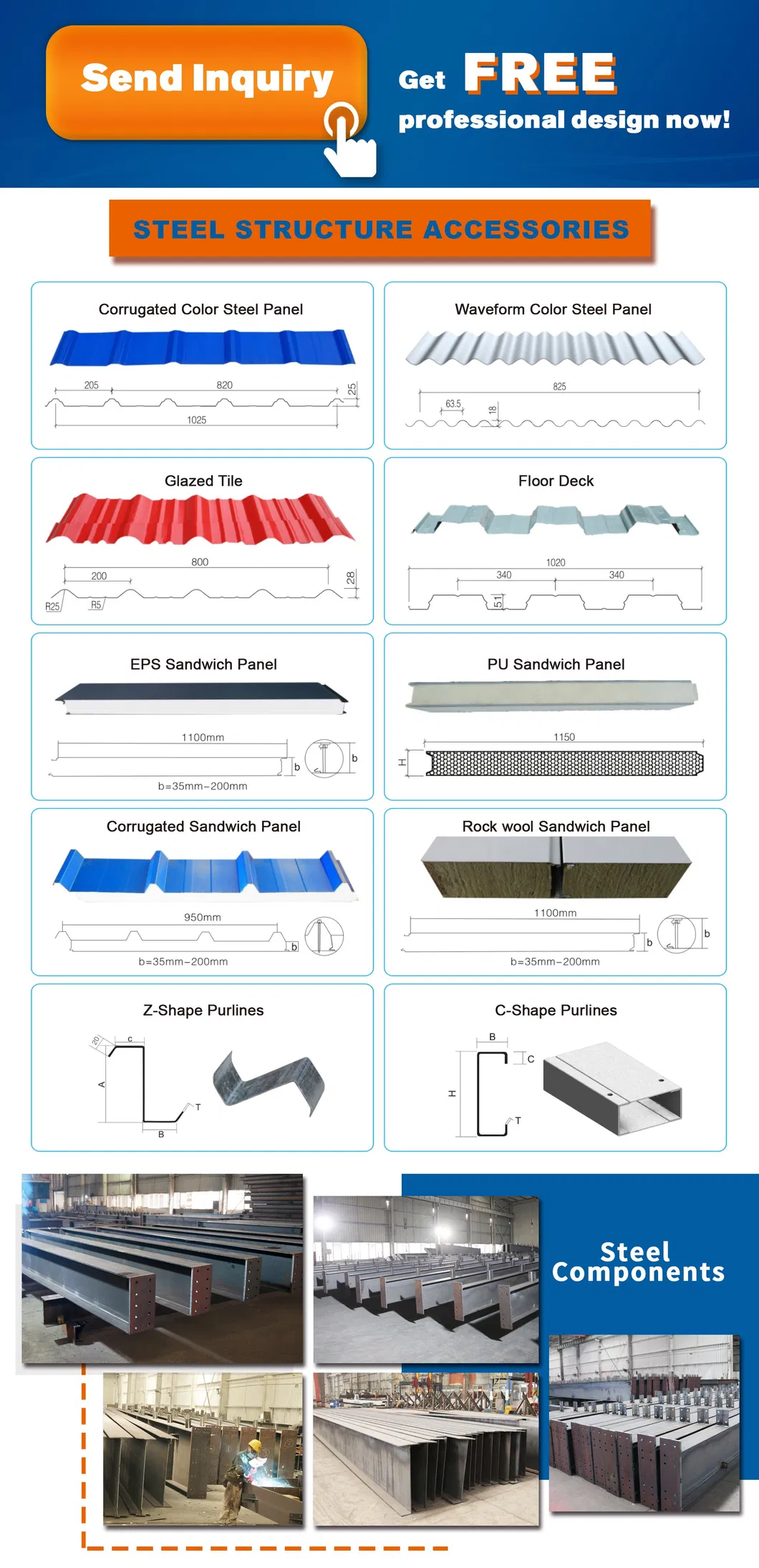 Steel Structure Accessories
