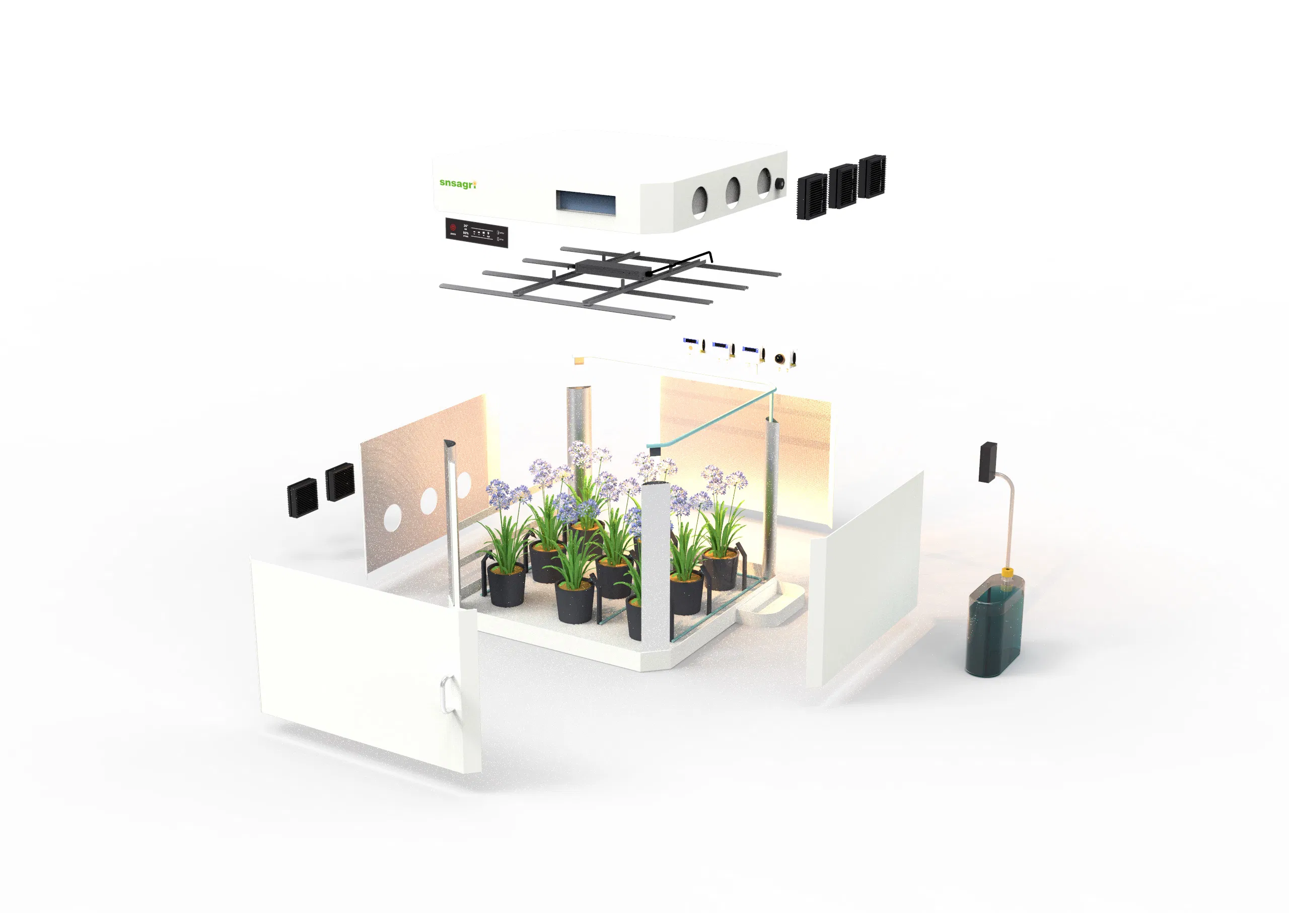 Custom Power Supply LED Grow Smart System Vivaroom