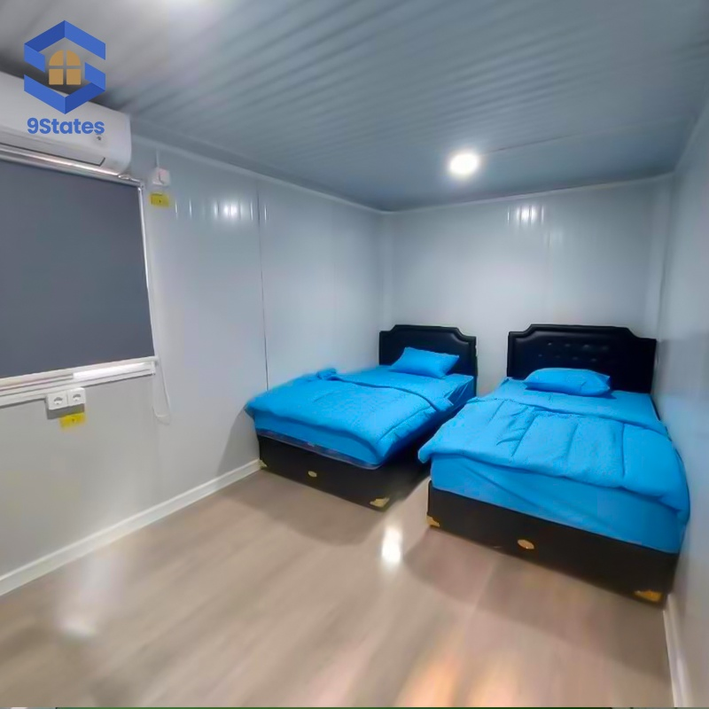 Worker Prefab House Low Cost Fast Install Anti Seismic Modular Prefabricated Container Dormitory Tiny House for Island Communities/Desert Camps/Project Housing