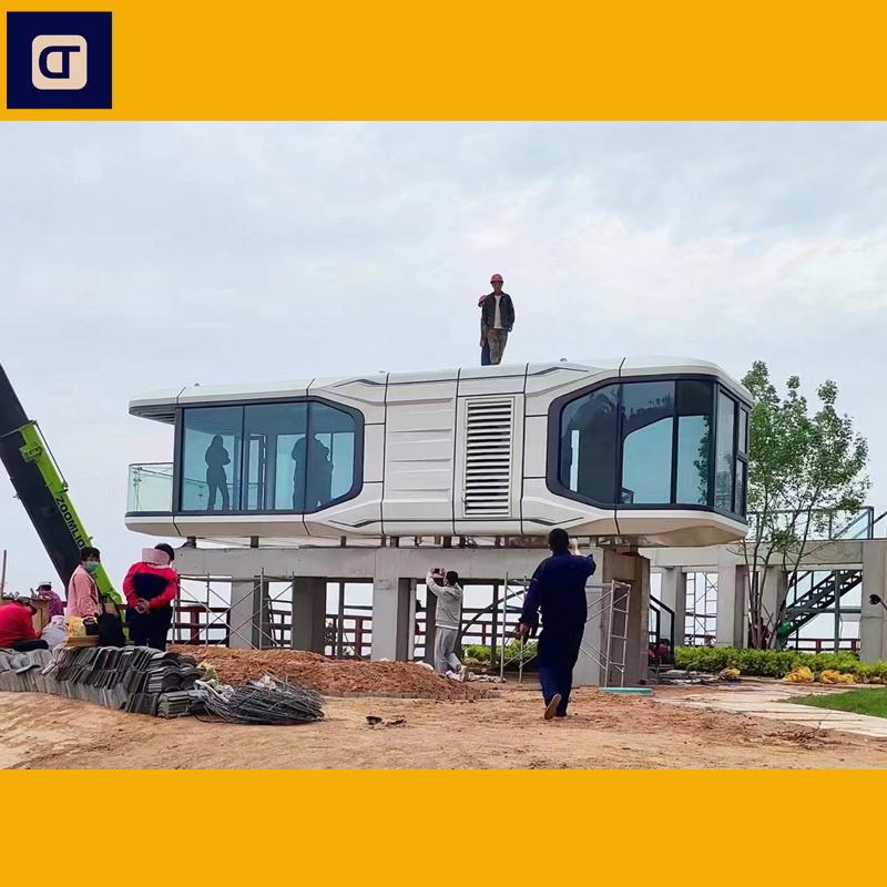 New Design Prefabricated Integrated Vacation Holiday Party Room Steel Structure Building