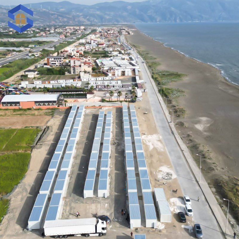 Quick-Assembly Container Complex Steel Structure Mobile Modular Container Home for Labor Camps/Worker Dormitory/ Site Offices/ Project Housing