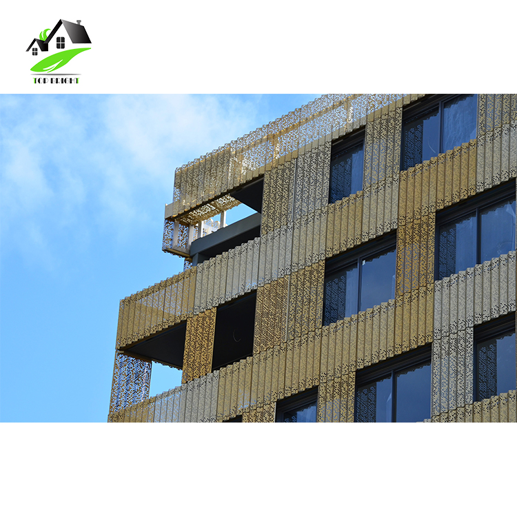 Guangzhou Customized Commercial External Honeycomb Aluminum Prefab Panel Curtain Wall Installation Exterior Facade Steel Curtain Wall for Buildings