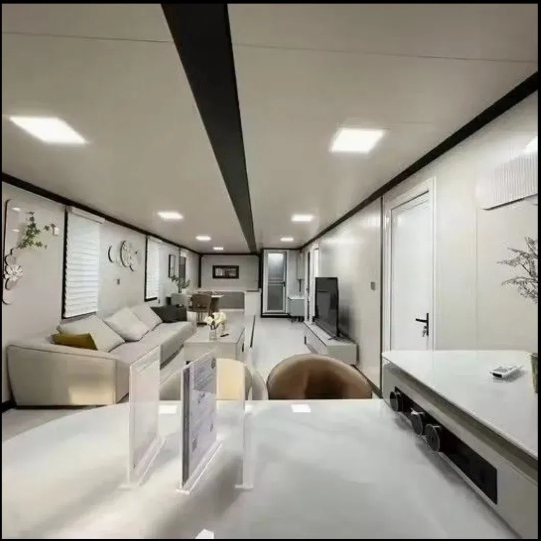 2 Bedroom Prefab Folding Container House Extendable Container Home Mobile Portable Tiny House for Living Office Hospital