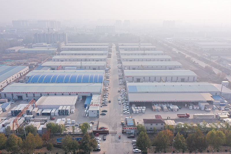 BYT Homes large-scale factory manufacturing floor in Shanghai