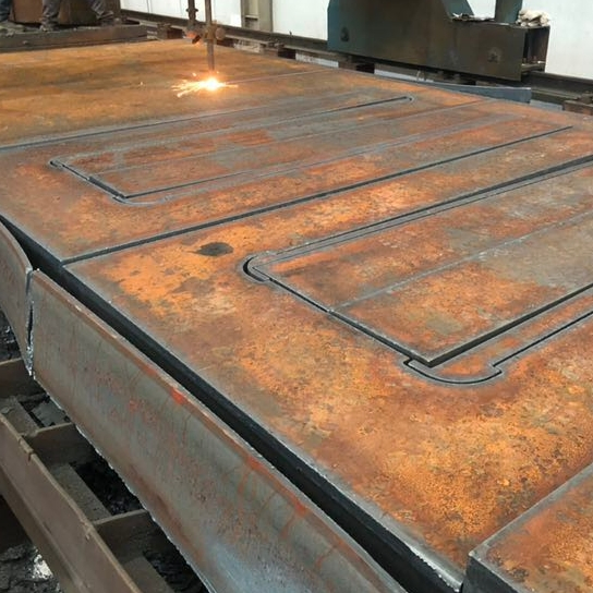 High-Quality Laser Cutting Service for Custom Steel Plate Components