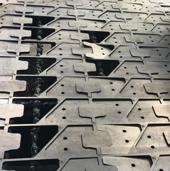 High-Quality Laser Cutting Service for Custom Steel Plate Components