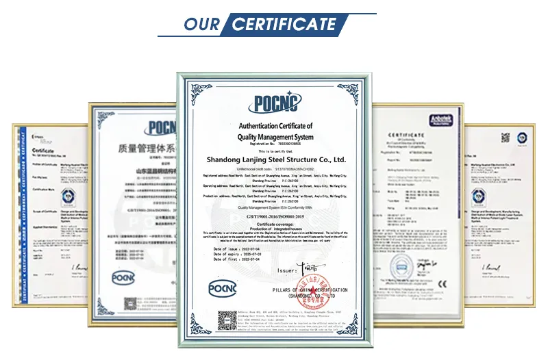 ISO and CE Certifications