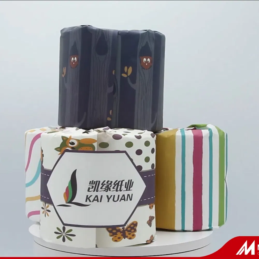 FSC OEM/ODM Eco-Friendly Customizable 1ply/2ply/3ply/4ply White Strong and Absorbable Toilet Tissue Paper Roll for Bathroom/Hotel/Home