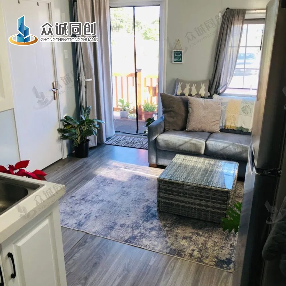 Modular Apartment Building with New Material for Garden Shed