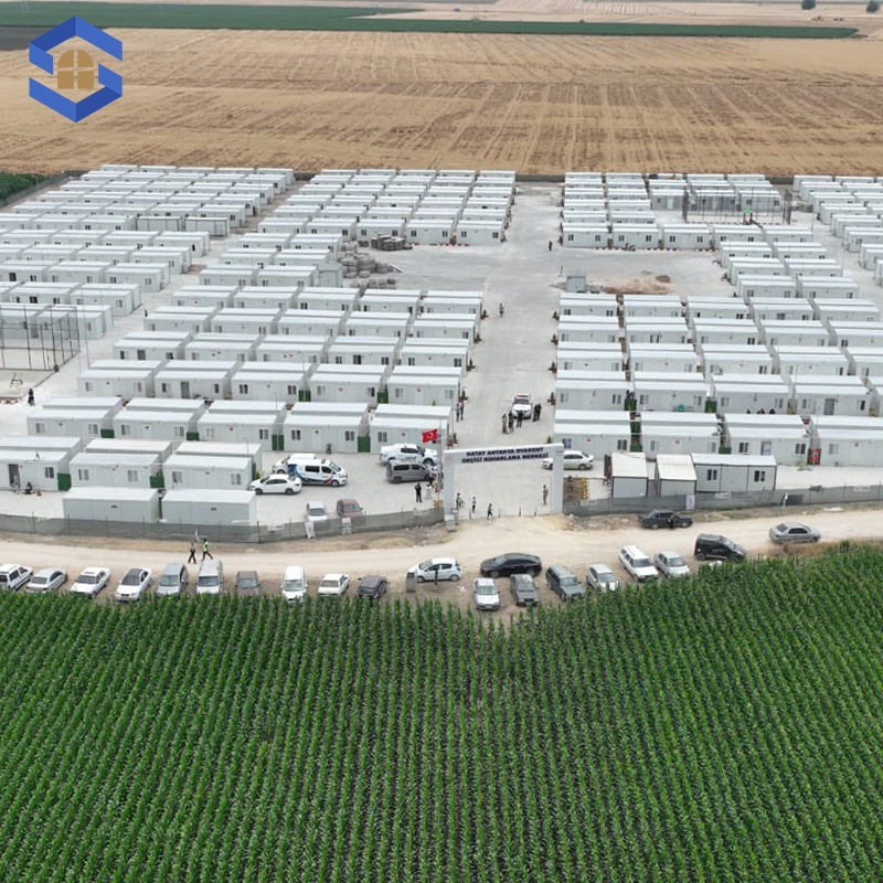 All-Season Thermal-Insulated Prefabricated Mobile Modular Container Home for Power-Plant Expansion Worker Camp/Slum Upgrading/Transitional Housing