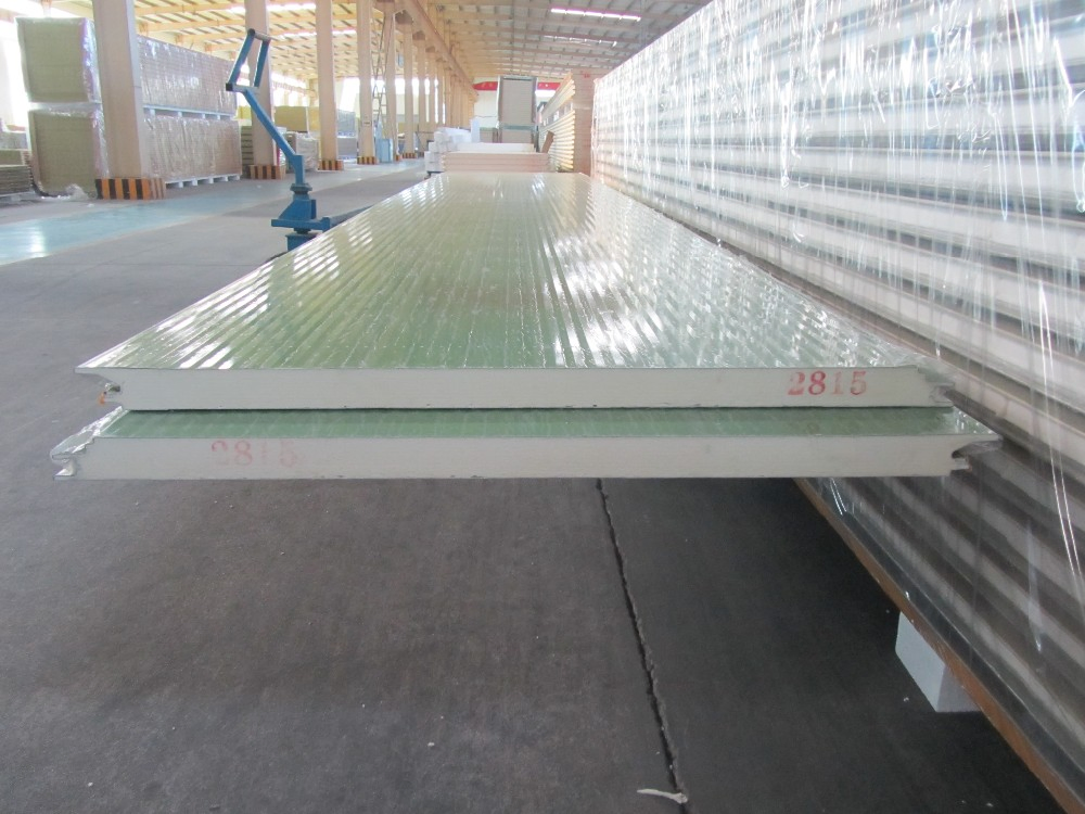 Polyurethane PU Panel Fire Proof Roof/Wall for Prefab House