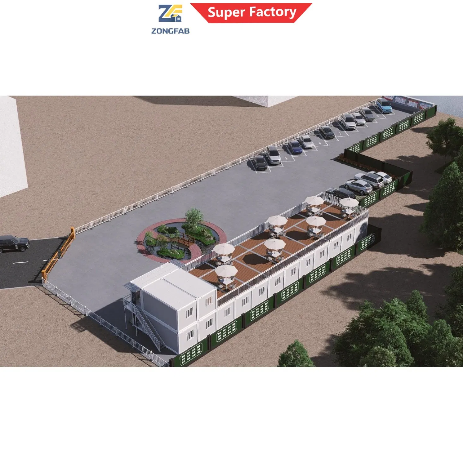 Fast Located Relocated Tiny Steel Living Foldable Folding Prefab Prefabricated Container Building Housing