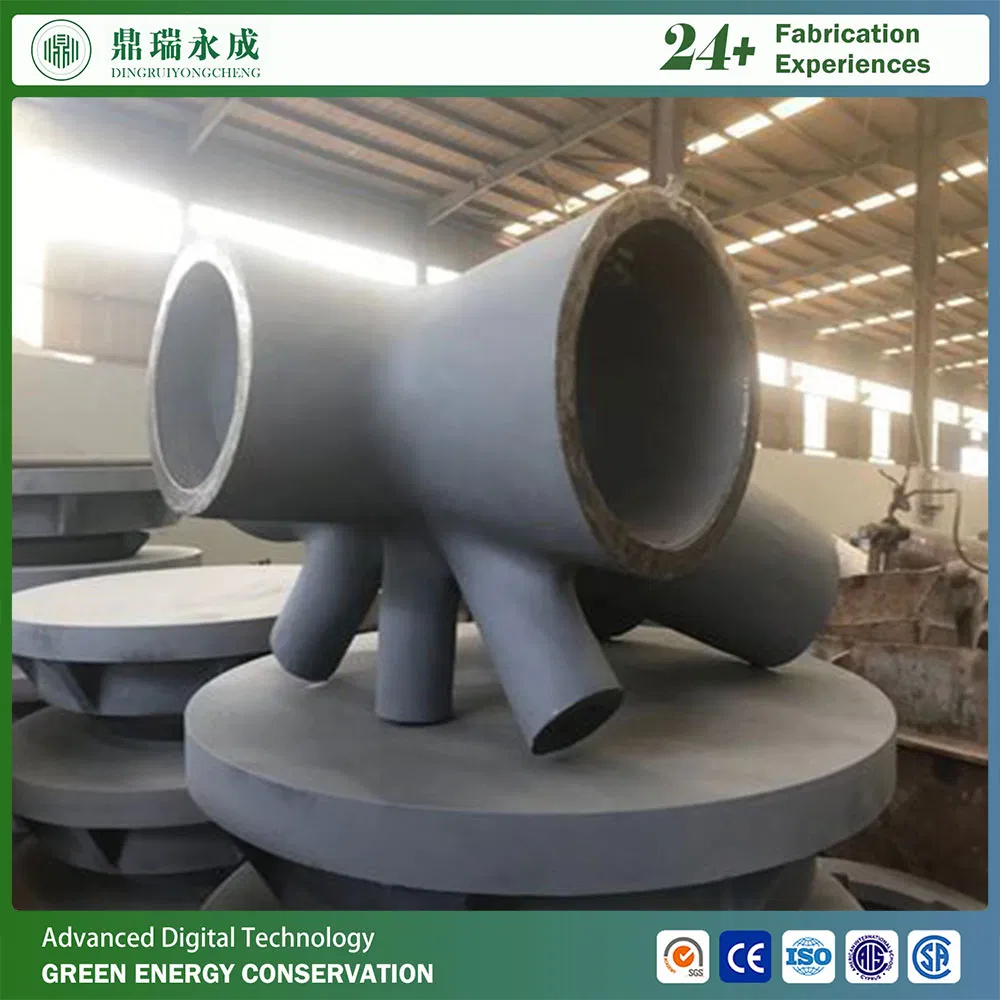 Welded Steel Structure with Difficult Process Steel Components