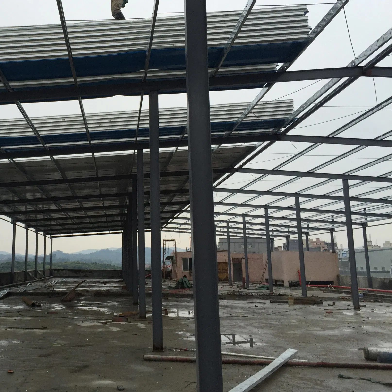 Low Cost Prefabricated Steel Structure Multi Story Modern Luxury Design House Home Customized Fast Install Villas Townhouse Heavy Design Multi-Storey Two Story