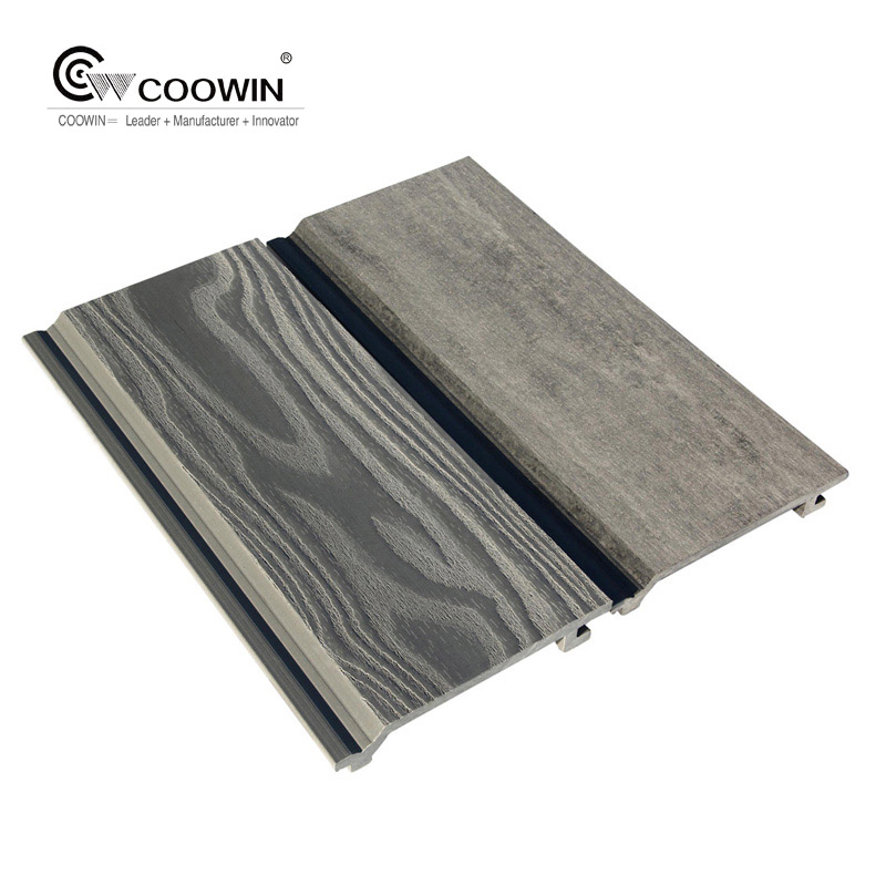 Prefab Decorative Fireproof Weather Resistant WPC Cladding Wall