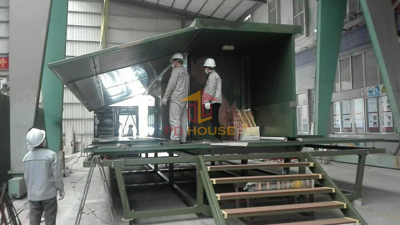 Luxury Transportable High-Quality Modularized Folding and Expandable Container House